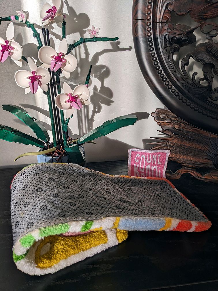 Mini tapis de rondelles de fruits