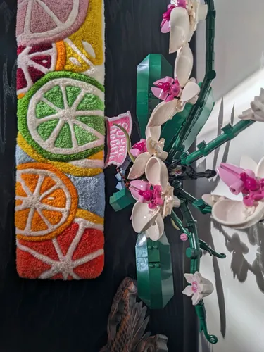 Mini fruit slices rug