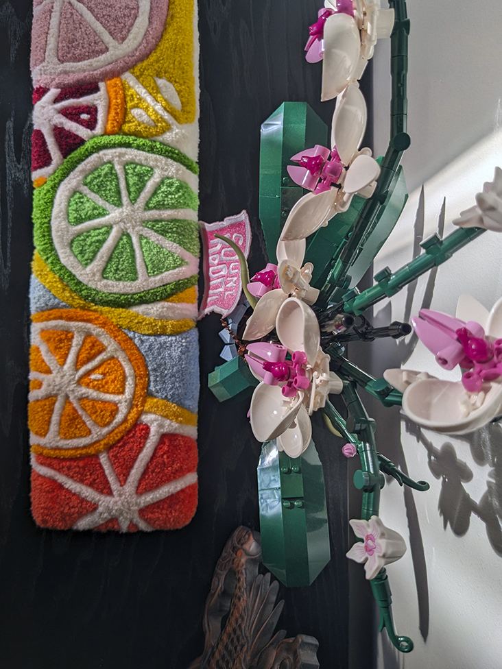 Mini tapis de rondelles de fruits